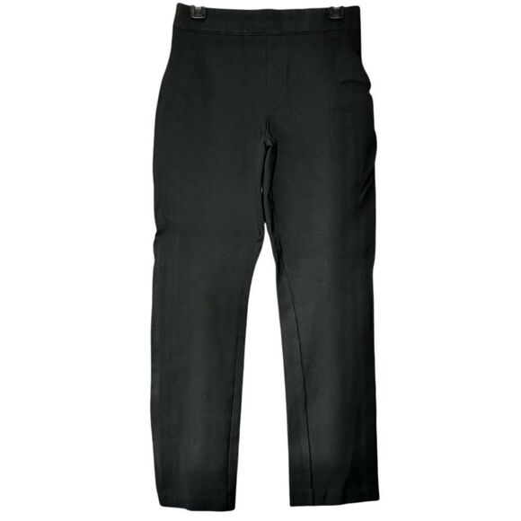 SPANX Ponte Slim Straight Pants in Dark Black Women’s L - Picture 3 of 11